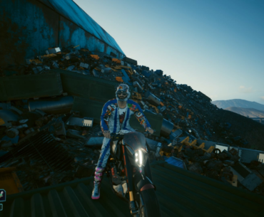 Played a streetkid, a nomad and a corpo.. this time I'm a stuntman