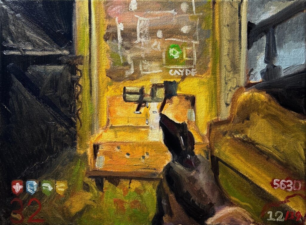 Check out my painting of the mystery box