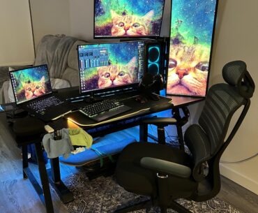 Moved again and another rendition of my battlestation.