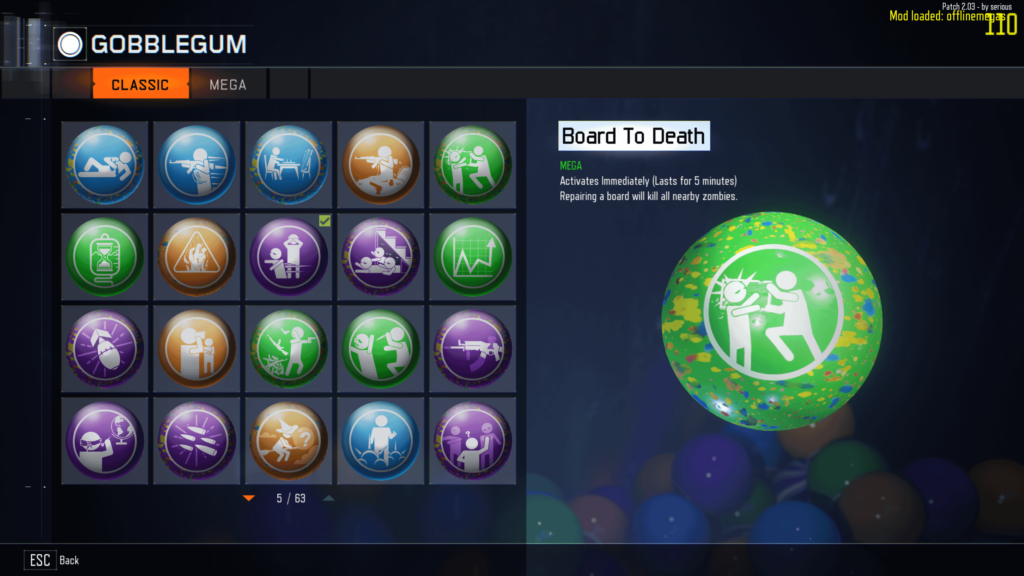 is there a way to get mega gobblegums in black ops 3 offline? (PC) Like in the image below