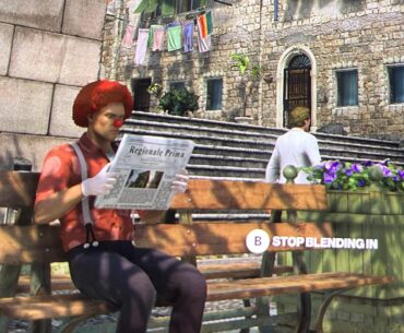 Don’t mind me, just blending in (Hitman)