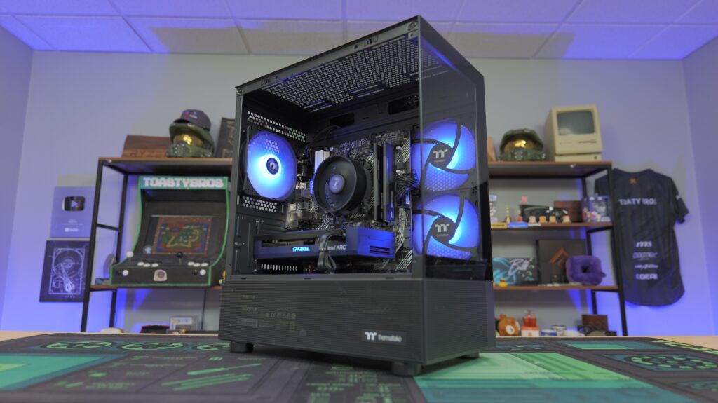 Hey, long time no posts on Reddit! What do you all think about Intel Arc at the moment? We just put together a $500 build with the Ryzen 5500 and Intel Arc A580 and it was pretty solid at 1080P in eSports and AAA titles!