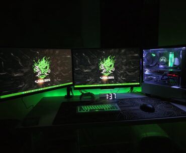 Proud of my tiny gaming room