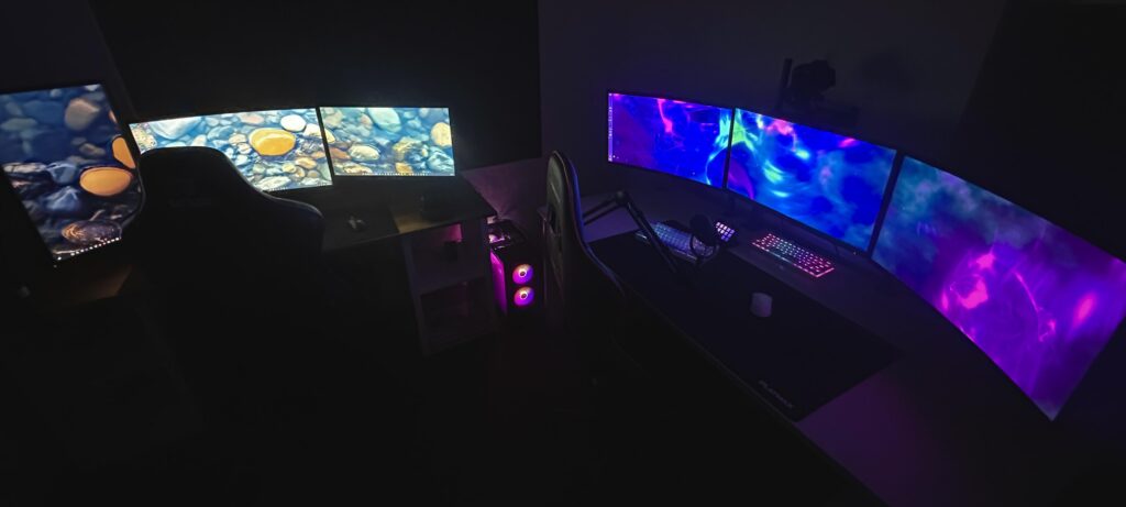 Dual setup with bro