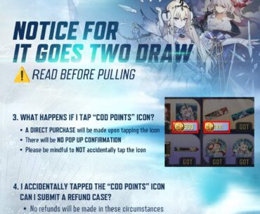 1 tap no refund