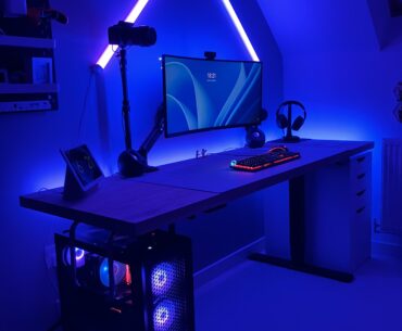 Finally built myself my dream standing desk setup on a medium budget (new dad - 10 weeks). What’s the next thing I need to upgrade?