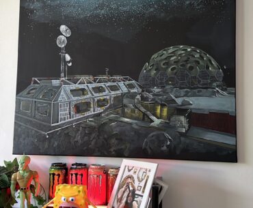 MY girlfriend drawing of Moon