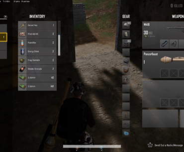 Note to Self: don't run straight out of your compound into the open with the map out. Scared the heck out of me! I wish you could hear my scream.