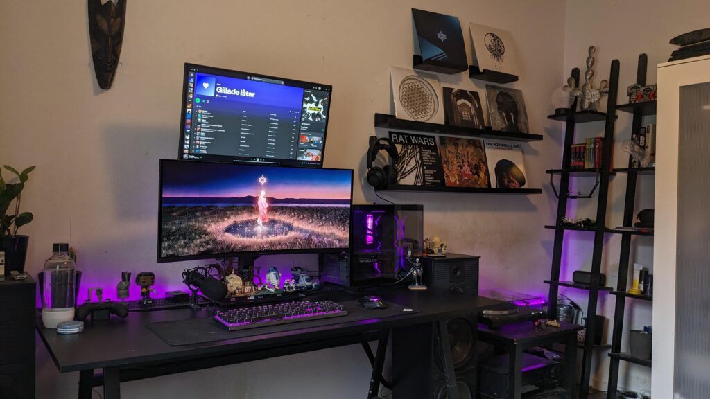 Gaming/music setup
