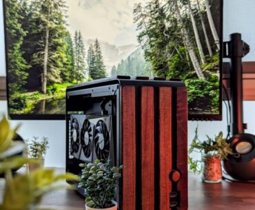 Wood handcrafted gaming PC!