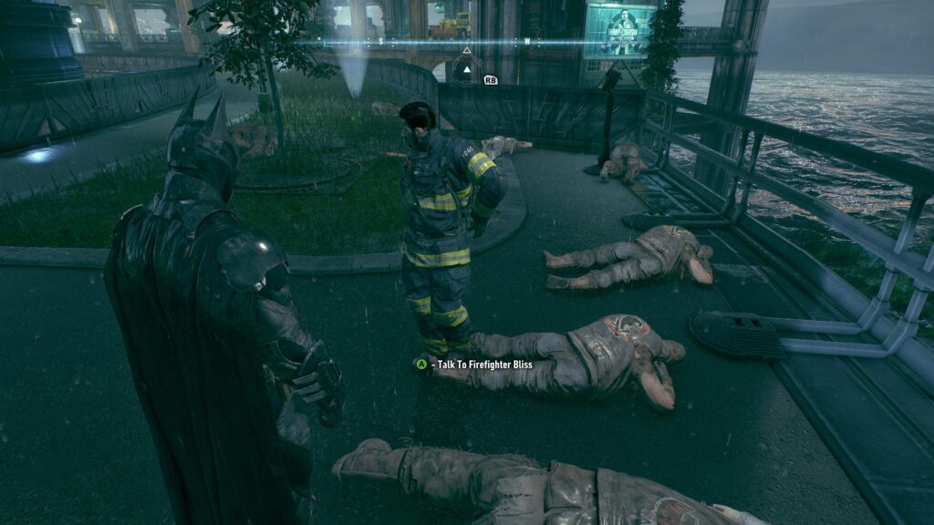 I challenge you to reach this fireman with the batmobile