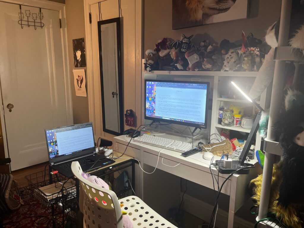 My cozy first battlestation