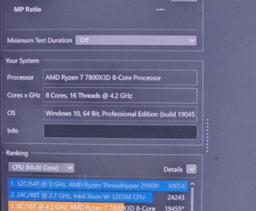 My result with -40 with 7800x3d &cinebench r23