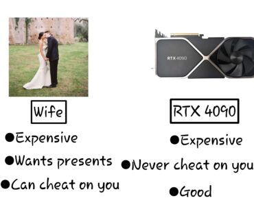 Wife VS RTX 4090