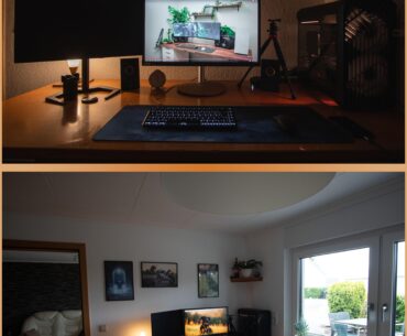 I consider painting the corner in a darker colour but don´t want extra lighting. Do you think it´ll be too dark with only the one lamp and internal pc rgbs? (Preview: https://imgur.com/a/1tQIDr4 )