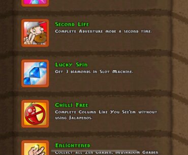 Only took 14 years to get the Lucky Spin achievement in the original Plants Vs Zombies game.