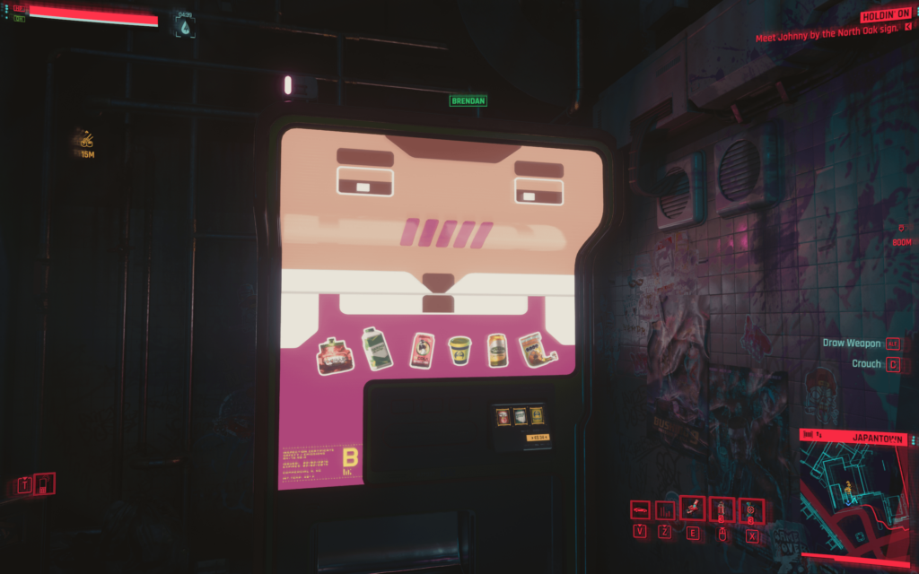 Somehow the nicest stranger I've ever met is a vending machine