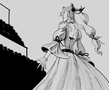 Celes singing in the opera from Final Fantasy 6 [OC]
