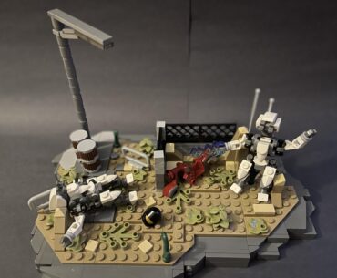 The Fall of Reach (Depicted Through Lego)