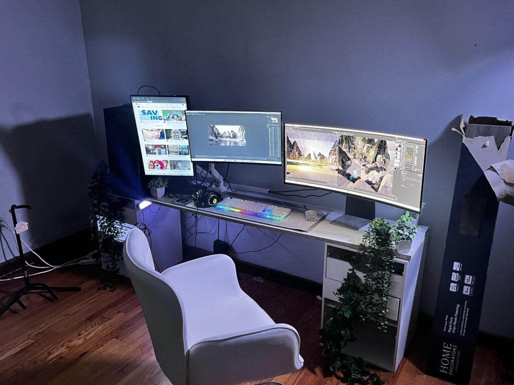 My new animation setup