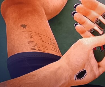 I didn't chose any tattoos