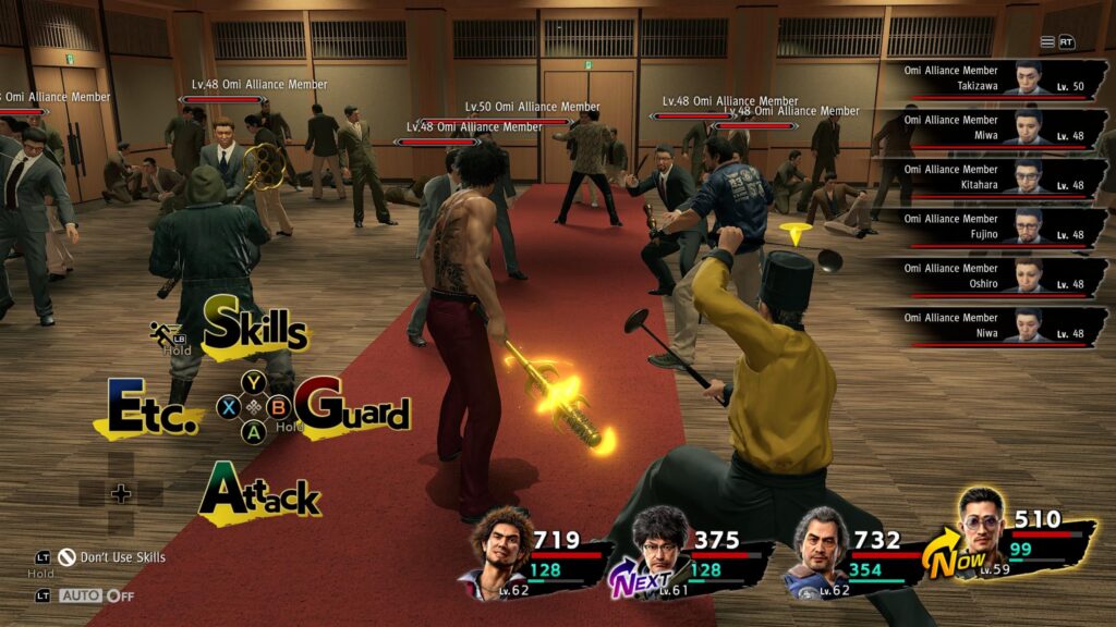 Going in expecting a turn-base JRPG with funny combat skills, ended up getting a well written crime-(melo)drama story with a bunch of memorable characters instead. (Yakuza: Like a Dragon)
