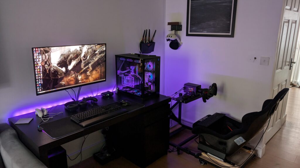New Living Room Setup to Accommodate My Sim Rig