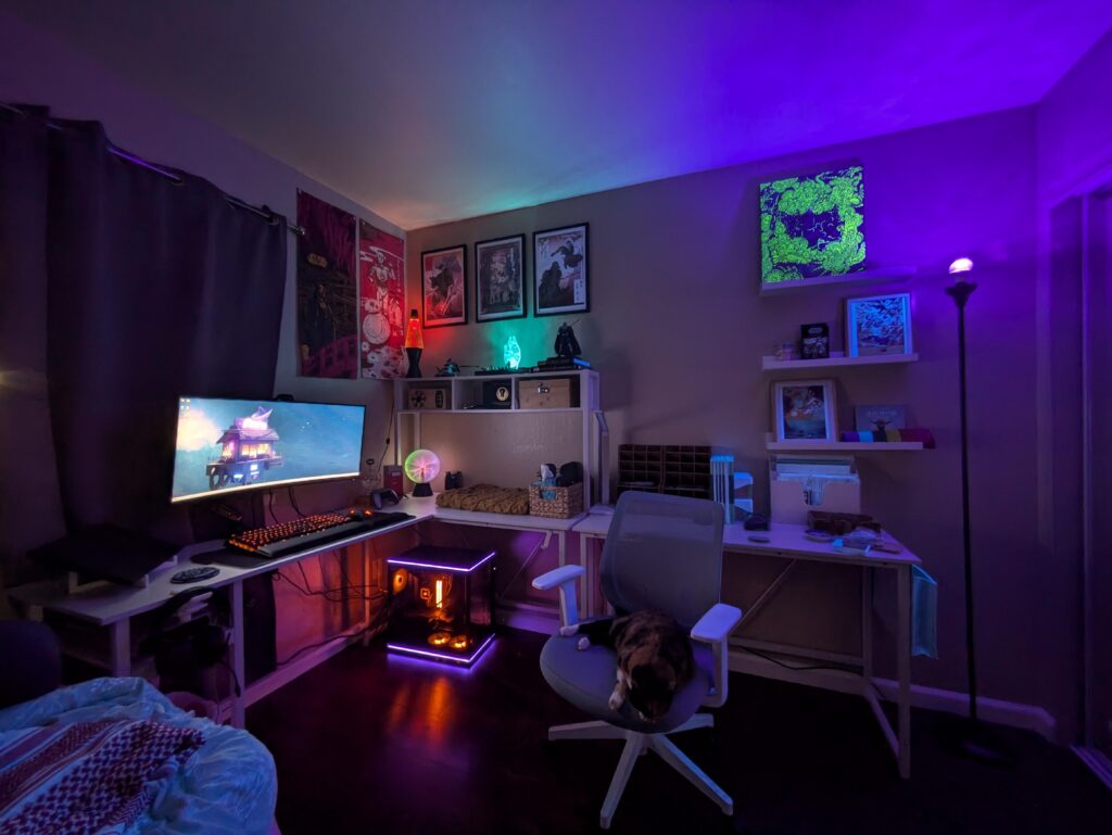 My wife conviced me to stop lurking and finally post my setup