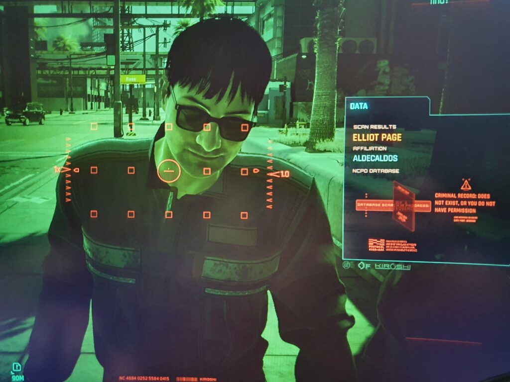Found Elliot Page in the game