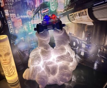 Spinner Take-off ~ An Homage to Ridley Scott’s Cyberpunk Vision (My Unfinished Office Diorama)