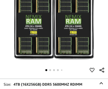 4TB of ddr5-5600MHz