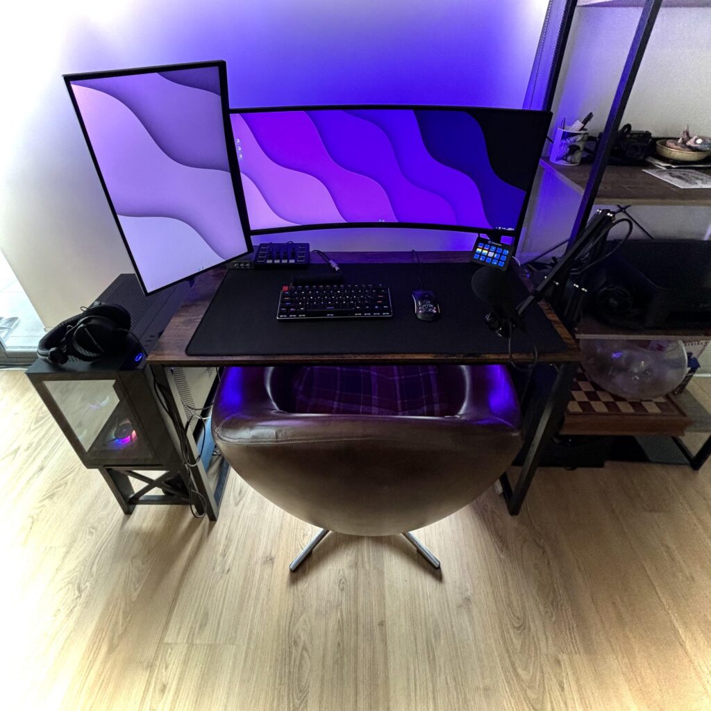 Small apartment setup