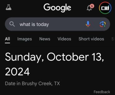 1 Year From Today…