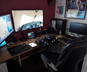 Entertainment, WFH and Flight Sim station