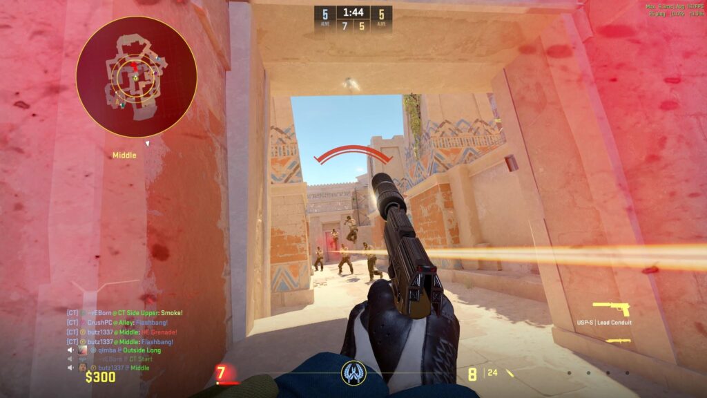 I immediately regret this peek