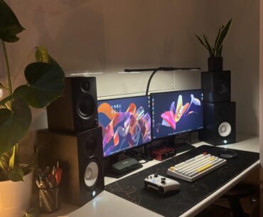 Current uni dorm setup. What should I add or change?