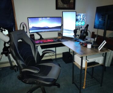 Finally got around to cable managing my setup