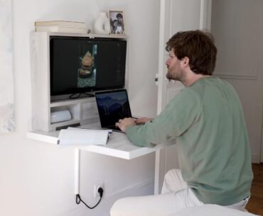 Show me your wall mounted, totally hidden battlestation!