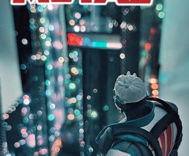 Cyberpunk Scene "REFLECTION 1983" Heavy Metal Magazine Cover Tribute (My Unfinished Office Diorama)
