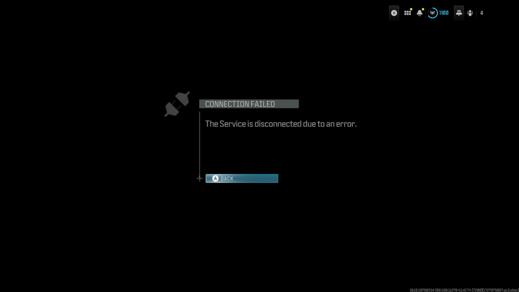When trying to access stats it spins for a couple of minutes then gives me this error. Anyone experiencing the same/ any fix? On Xbox