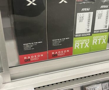 My Best Buy still has new RX 580s in stock!