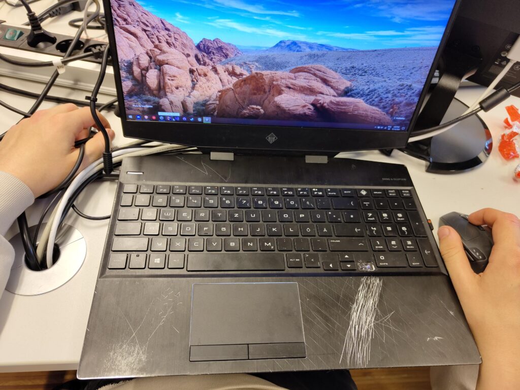 Omen laptop of my friend