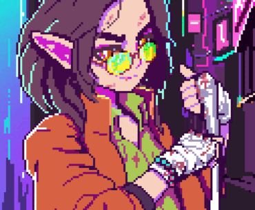Samurai Will, Shadowrun Portrait (I made this for a player)