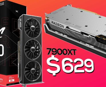 AMD Radeon RX 7900 XT reaches an all-time low price of $629
