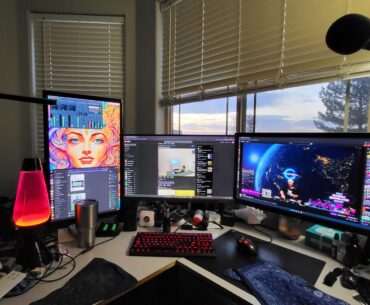 What a battlestation actually looks like when used daily.