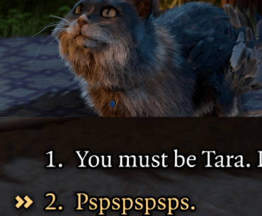 Why yes, I do speak with animals [Baldur's Gate 3]