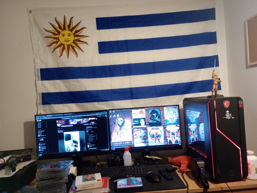 My battlestation / workplace.