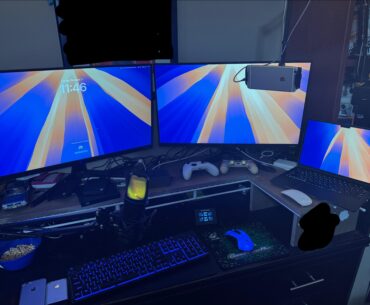 Rate my cramped streaming setup