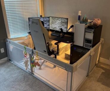 The right way to use a playpen