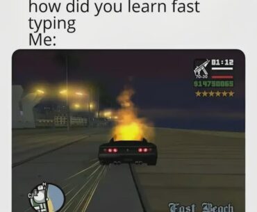 Skill i got thx to GTA SA